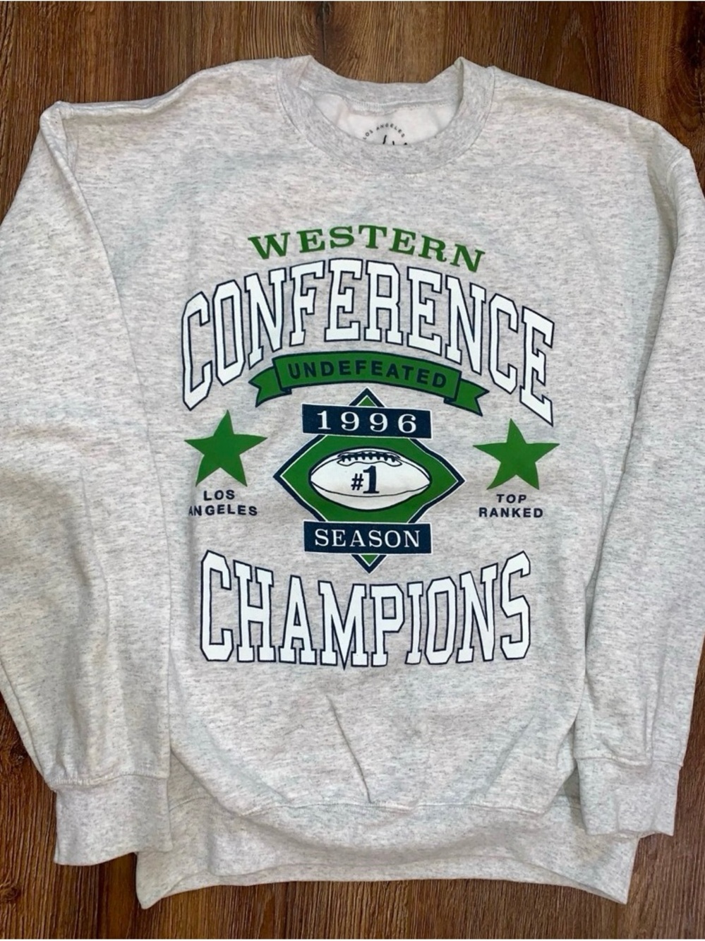 PacSun Western Conference Champions Football Graphic Sweatshirt